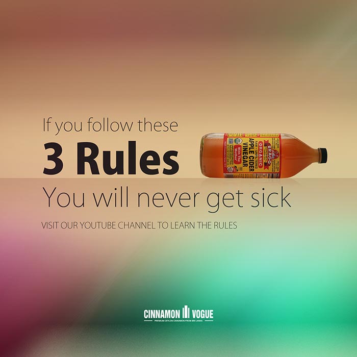 3 rules to never get sick