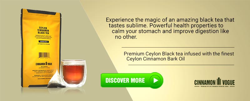 cinamon vogue advertisement for tea